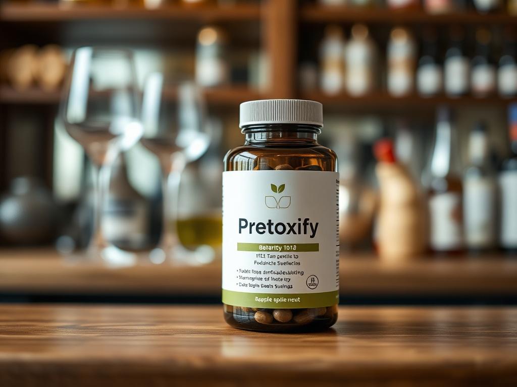 A close up shot of a beautifully designed supplement bottle